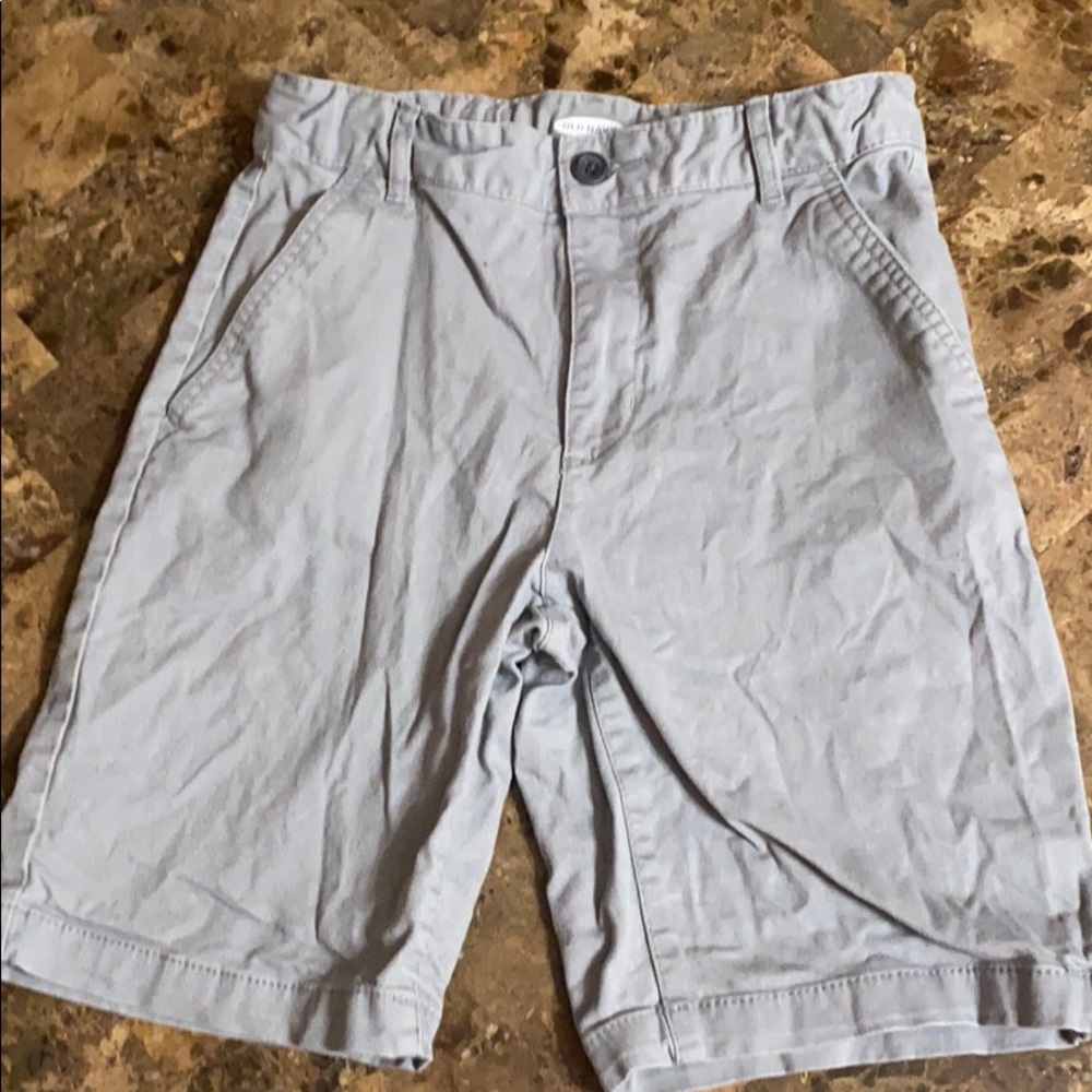 Old navy grey shorts size 12 boys